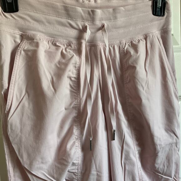 Lululemon Rare Strawberry Milkshake Dance Studio Full Length Lined Joggers - 6 - Picture 2 of 8